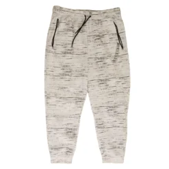 White Graphic Joggers Pants