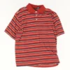 Vintage Red Short-Sleeve Polo Shirt
