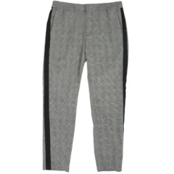 H&M Black Plaid Chino Pants