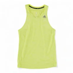 ADIDAS Neon Green Solid Tank