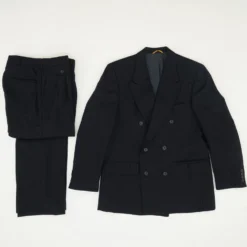 Navy Striped 2pc Suit