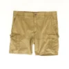 Lee Brown Solid Cargo Shorts