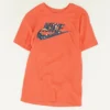Nike Coral Solid Graphic/logo T-Shirt