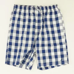 Nautica Navy Check Boxer