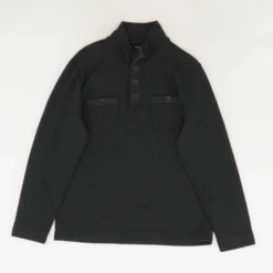 Lucky Brand Charcoal Solid Pullover Sweater