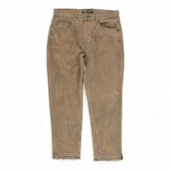 Hudson Brown Solid Straight Jeans