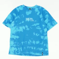 Blue Tie Dye Crewneck T-Shirt
