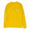 Yellow Solid Crewneck T-Shirt