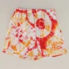 Multi-Color Tie Dye Active Shorts
