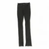 Black Solid Slim Jeans