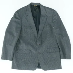 Vintage Plaid Single-Breasted Sport Coat