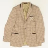 Kenneth Cole Vintage Paris Wool Plaid Single-Breasted Blazer