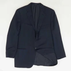 ERMENEGILDO ZEGNA Micronsphere Wool Two-Button Sport Coat In Navy