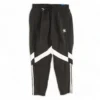ADIDAS Black Striped Jogger Pants