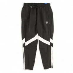 ADIDAS Black Striped Jogger Pants