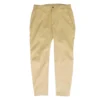 Tan Solid Active Pants