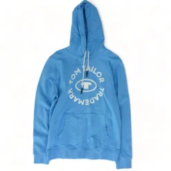 Tom Tailor Blue Solid Hoodie
