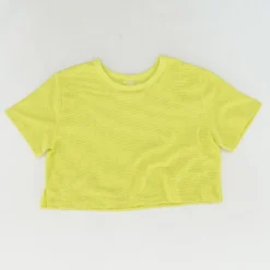 Neon Green Solid Active T-Shirt