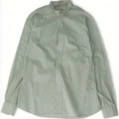 Yellow Striped Long Sleeve Button Down