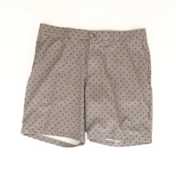 ADIDAS Gray Graphic Chino Shorts
