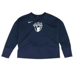 Nike Navy Graphic USA Weightlifting Sweatshirt