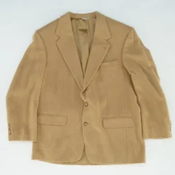 Vintage Single-Breasted Camel Hair Sport Coat