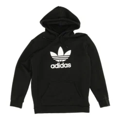 ADIDAS Black Solid Hoodie