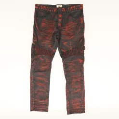 Red Graphic Jeans