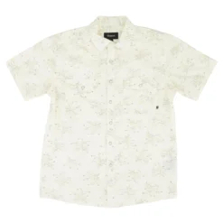 Brixton Yellow Floral Short Sleeve Button Down