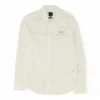 Armani Exchange White Solid Long Sleeve Button Down