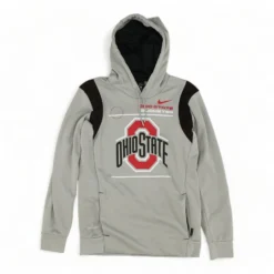 Nike Gray Graphic Ohio State Hoodie Pullover