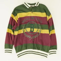 Multi Striped Long Sleeve Polo