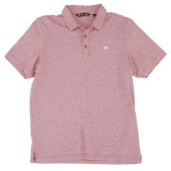 Red Striped Short Sleeve Polo