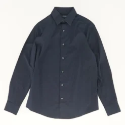 Navy Long Sleeve Button Down Shirt