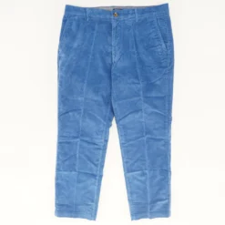 Blue Straight Fit Chino Pants