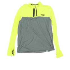 Yellow Color Block Active Pullover Pullover